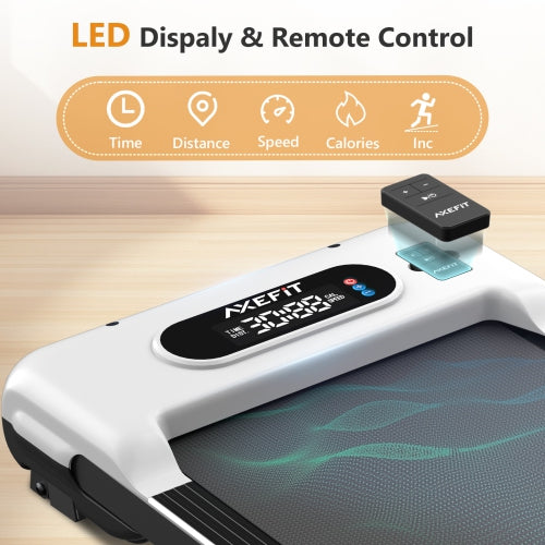 Walking Pad with Incline 15°, 4 in 1 Under Desk Treadmill, Portable Treadmill with Remote Control, 300LBS Capacity Walking Running Treadmill for Home & Office,Fast and free shipping.