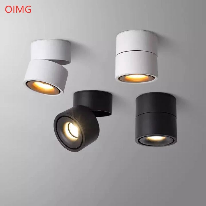 New Style Dimmable Surface Mounted Rotating LED Ceiling Downlight  10W Epistar LED Spot Light Ceiling Lamp,UL Certification, Delivery 60 days.