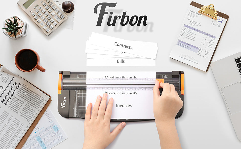 A4 Paper Cutter 12 Inch Titanium Paper Trimmer Scrapbooking Tool with Automatic Security Safeguard and Side Ruler for Craft Paper, Coupon, Label and Cardstock (Black),fast and free shipping.