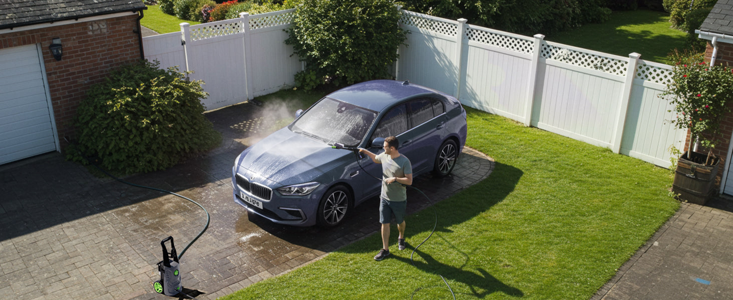 Pressure Washer, 4000PSI 2.6 GPM Max Power Washer with Foam Cannon 23FT Hose PATOOLIO Electric High Pressure Washer for Fences, Patios, Decks, Patios and Cars Visit the Patoolio Store,Free and fast delivery.