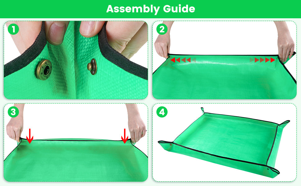 39.5"X31.5" Large Repotting Mat for Indoor Plants Transplanting Thick Rectangular Waterproof Rpotting Mat Gardening Gifts for Women,Free and fast shipping.