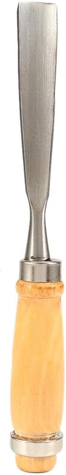 12 Pcs Professional Wood Handle Carving Chisels Tools, Woodworking Sculpting Wood Carving Chisel Set for DIY Art Craft Clay Carpentry