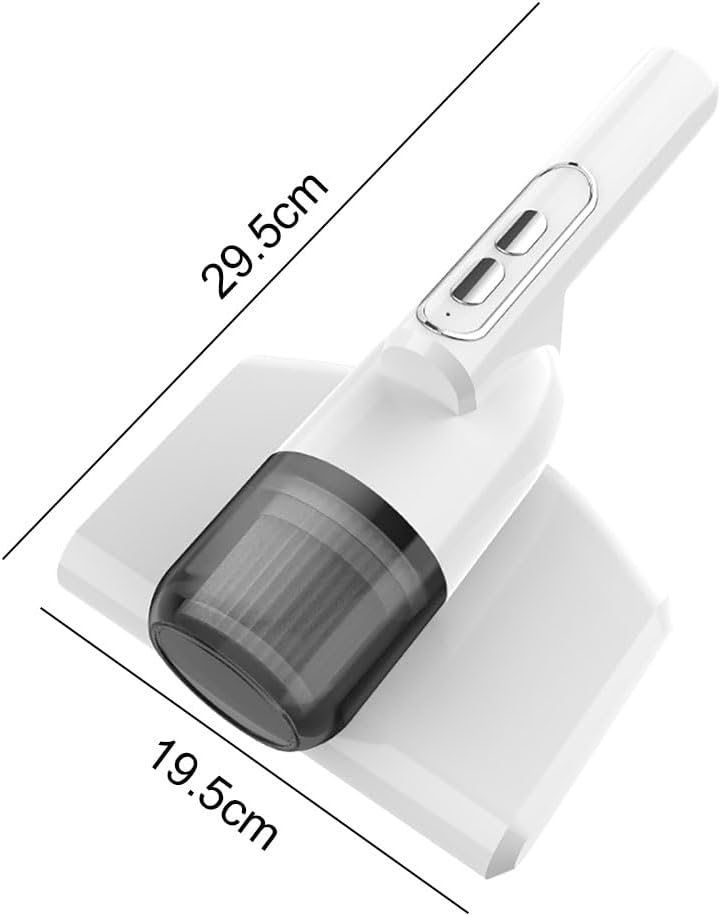 Low Noise Small Mite Remover Wireless Charging UV Mite Remover Bed Vacuum Cleaning Machine White,fastand free shipping.