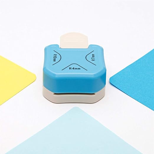 Paper Corner Rounder 3 in 1 (R4mm+R7mm+R10mm), Cutter Punches for Paper Crafts, Envelope Punch Board,Hole Puncher, Laminate, DIY Projects, Photo Cutter,Card Making and Scrapbooking, free and fast shipping.