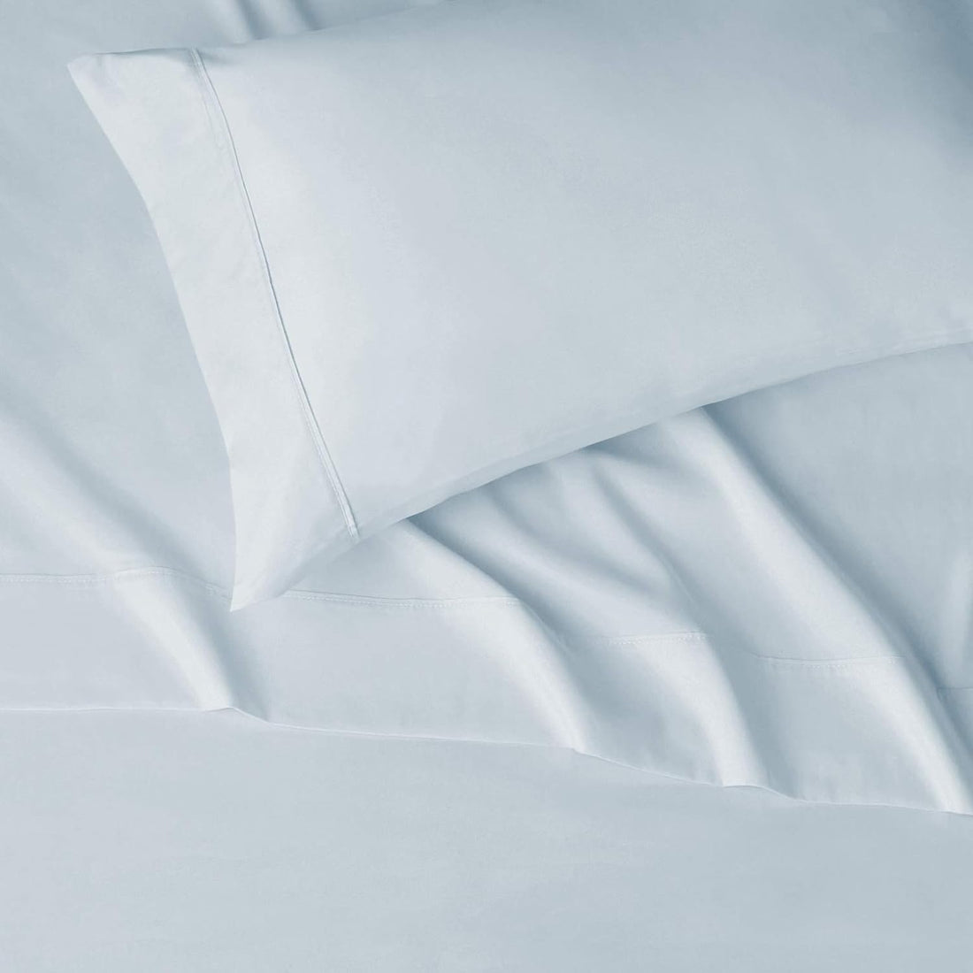 Cymak Basics Light-Weight Microfiber Sheet Set - Twin, Light Blue
