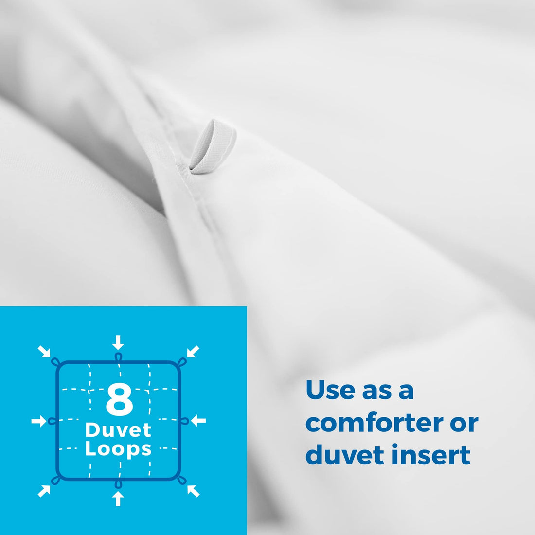 Cymak All Season Hypoallergenic Down Alternative Microfiber Comforter