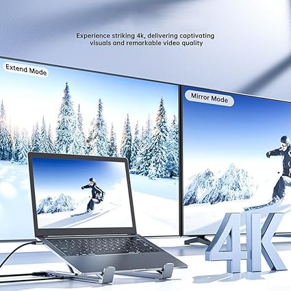 8-in-1 USB C Laptop Docking Station Stand, Laptop Tablet Stand Adjustable, SD/TF Card Slots Fast Charging, Multiport Adapter Computer Cooling Stand, Cooling Riser Office Workstation Hub, free shipping,delivery 8weeks.