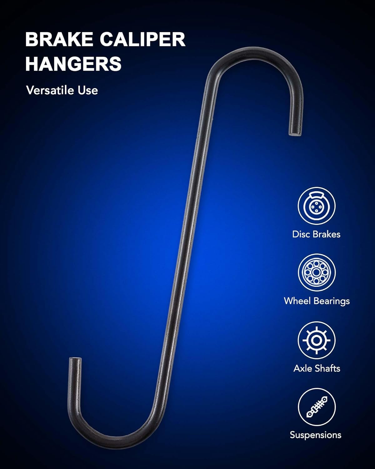 Motor Tech 24pcs Brake Caliper Tool, Heavy Duty Brake Caliper Compression Tool Caliper Piston Tool for Brake Pad Replacement Reset, with Thrust Bolt Assemblies Retaining Plates 18 Disc Adapters,free and fast shipping.