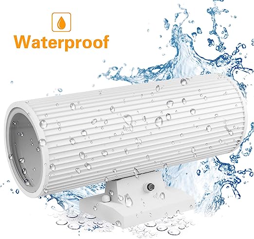 Dusk to Dawn Sensor Outdoor Wall Sconce, Exterior Lighting - ETL Listed, Die-Casting Aluminum Waterproof Wall Mount Cylinder Design - Up Down Light Fixture for Porch, Garage, Garden and Patio, fast delivery.