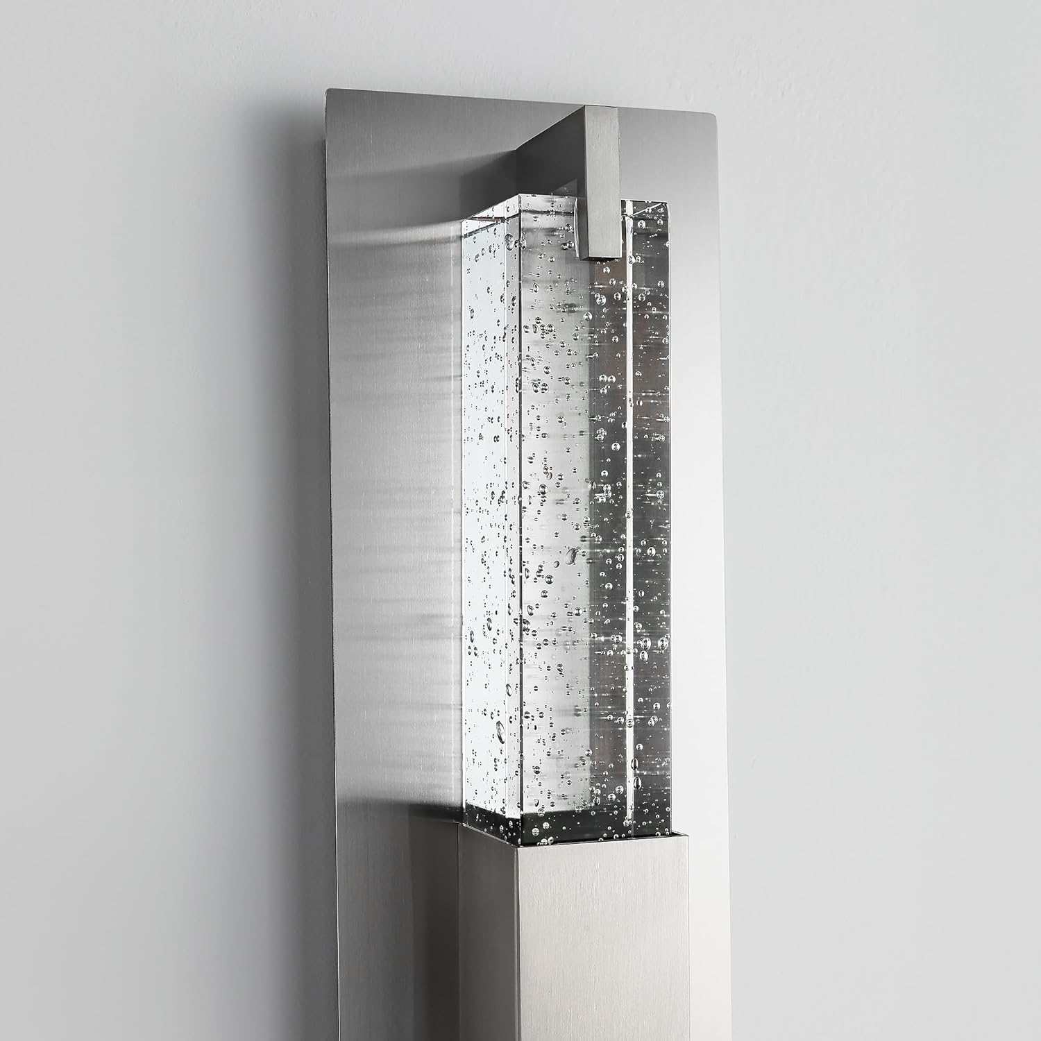 LED Wall Sconce Light: 19 Inch Modern Sconces Wall Lighting 3000K Dimmable Crystal Wall Lamps Indoor Bathroom Sconce Wall Mount Light Fixtures for Living Room/Bedroom/Hallway,Fast and free shipping.