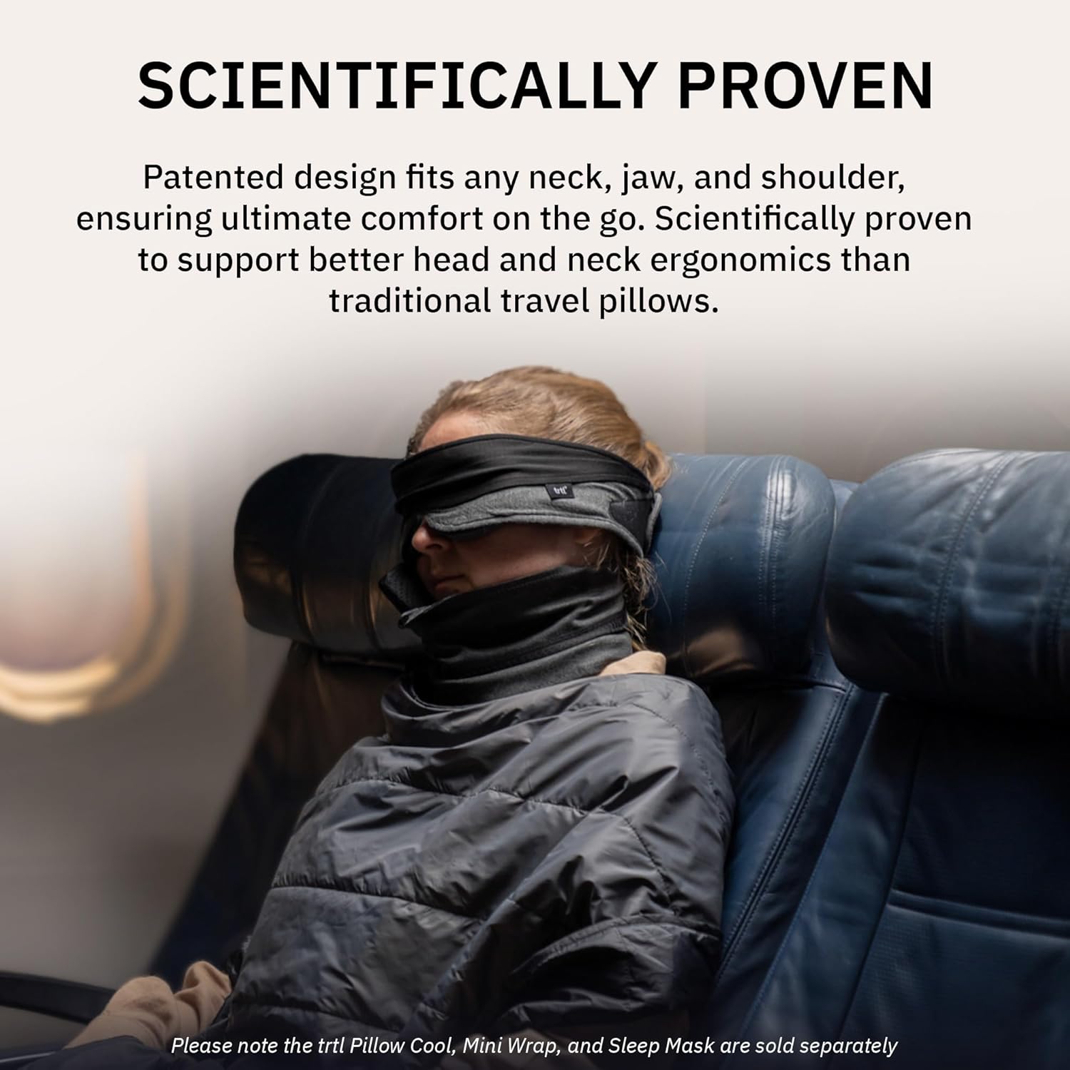 Travel and Airplane Pillow - Real Sleeping Experience on Long Flights - Neck and Shoulder Support - Super-Soft, Lightweight, Easy-to-Carry, and Machine-Washable Flight Pillow - Black,fast and free shipping.