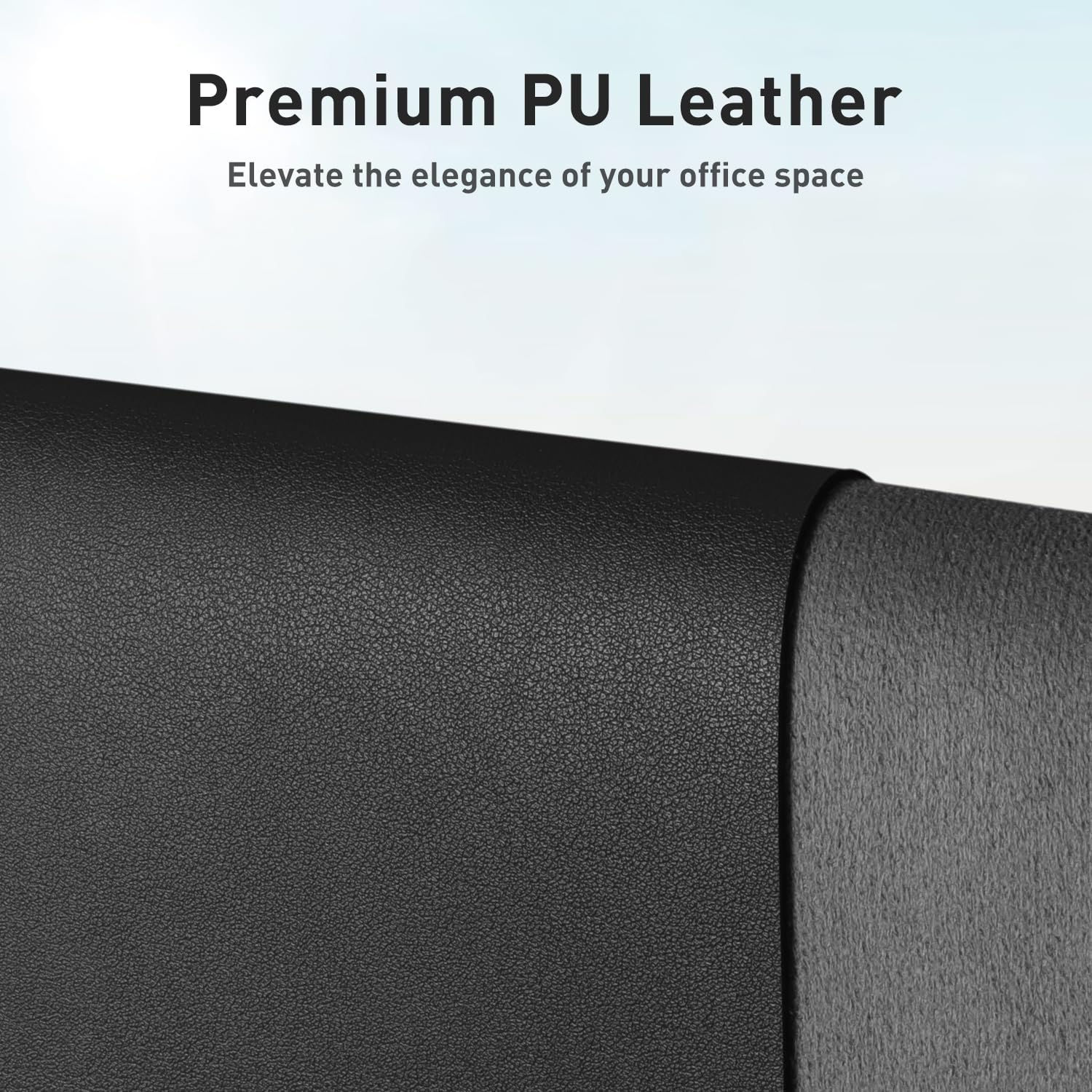 Aothia Leather Desk Pad Protector,Mouse Pad,Office Desk Mat, Non-Slip PU Leather Desk Blotter,Laptop Desk Pad,Waterproof Desk Writing Pad for Office and Home (Black,31.5" x 15.7"),free and fast delivery.