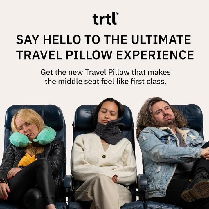Travel and Airplane Pillow - Real Sleeping Experience on Long Flights - Neck and Shoulder Support - Super-Soft, Lightweight, Easy-to-Carry, and Machine-Washable Flight Pillow - Black,fast and free shipping.