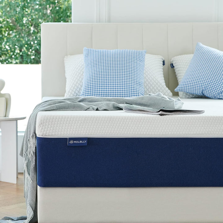 Twin Mattress, Cymak 8 inch Gel Memory Foam Mattress with CertiPUR-US Certified Foam Bed Mattress in a Box for Sleep Cooler & Pressure Relief, Twin Size