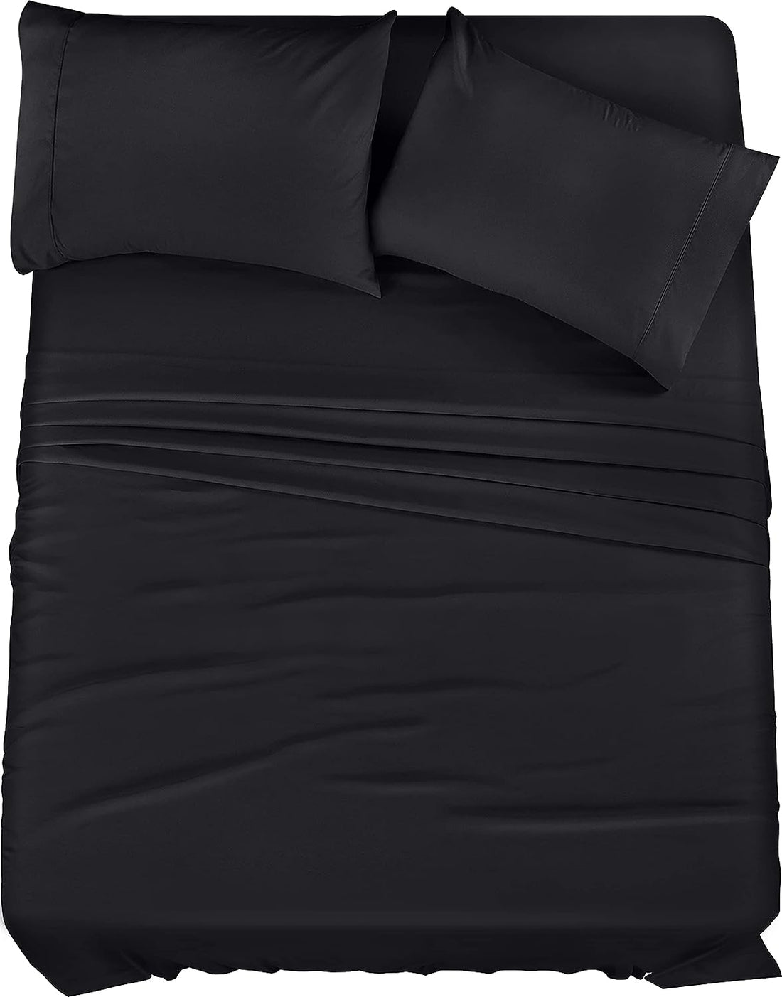 Cymak Bedding Bed Sheet Set - 4 Piece Queen Bedding - Soft Brushed Microfiber Fabric - Shrinkage & Fade Resistant - Easy Care