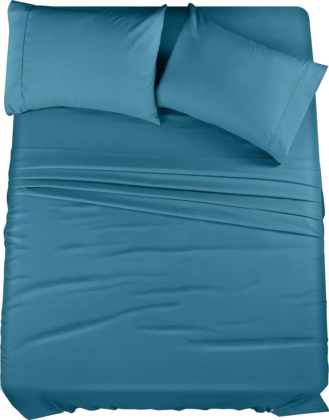 Cymak Bedding Bed Sheet Set - 4 Piece Queen Bedding - Soft Brushed Microfiber Fabric - Shrinkage & Fade Resistant - Easy Care