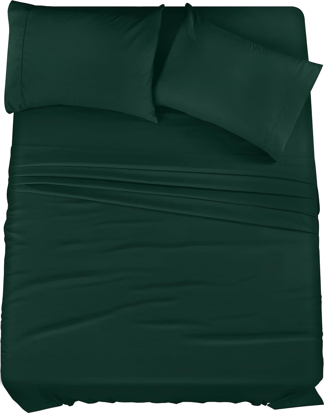 Cymak Bedding Bed Sheet Set - 4 Piece Queen Bedding - Soft Brushed Microfiber Fabric - Shrinkage & Fade Resistant - Easy Care