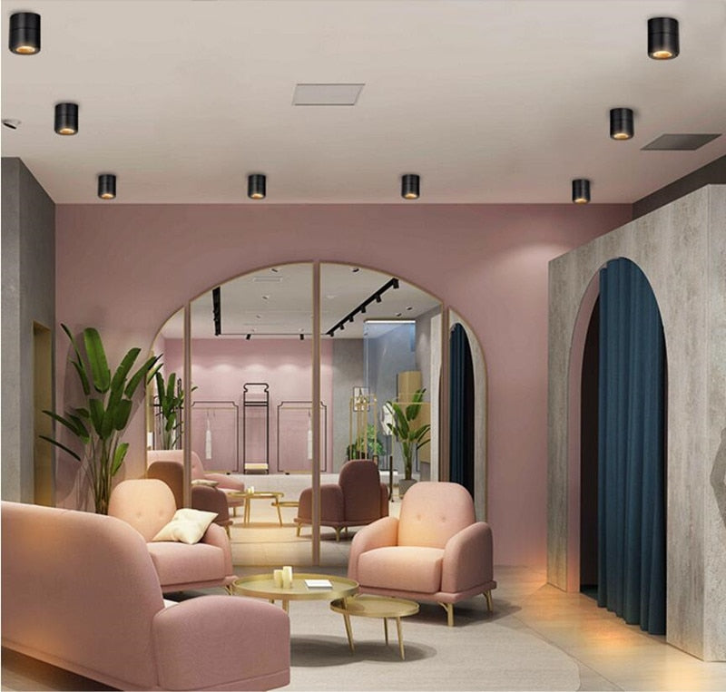 New Style Dimmable Surface Mounted Rotating LED Ceiling Downlight  10W Epistar LED Spot Light Ceiling Lamp,UL Certification, Delivery 60 days.