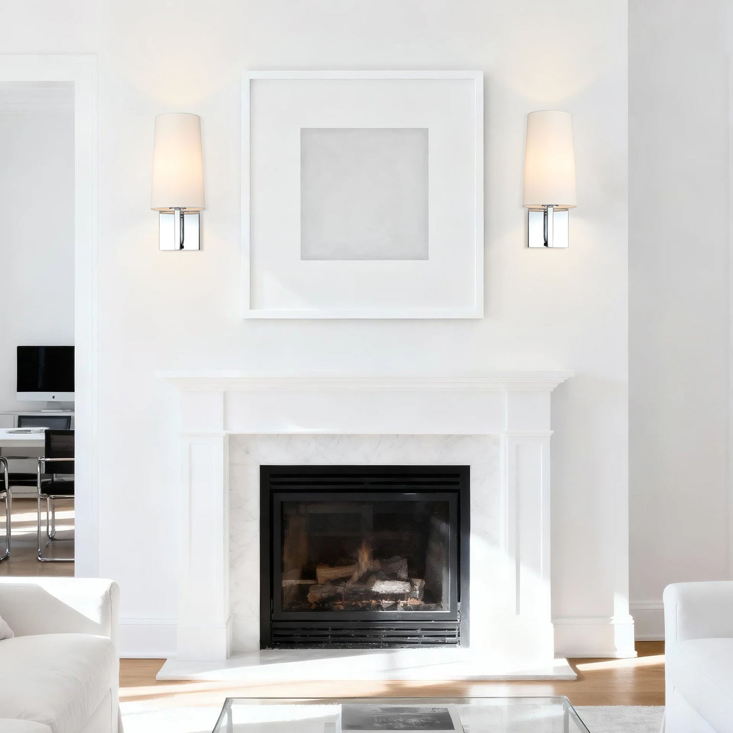 Decor Staircase Hotel Bedside Unique Wall Sconces Wabi Sabi Bedroom Wall Lamp Fabric Shade Wall Light Interior,ETL Certified.(Pack of two).free shipping 60days.