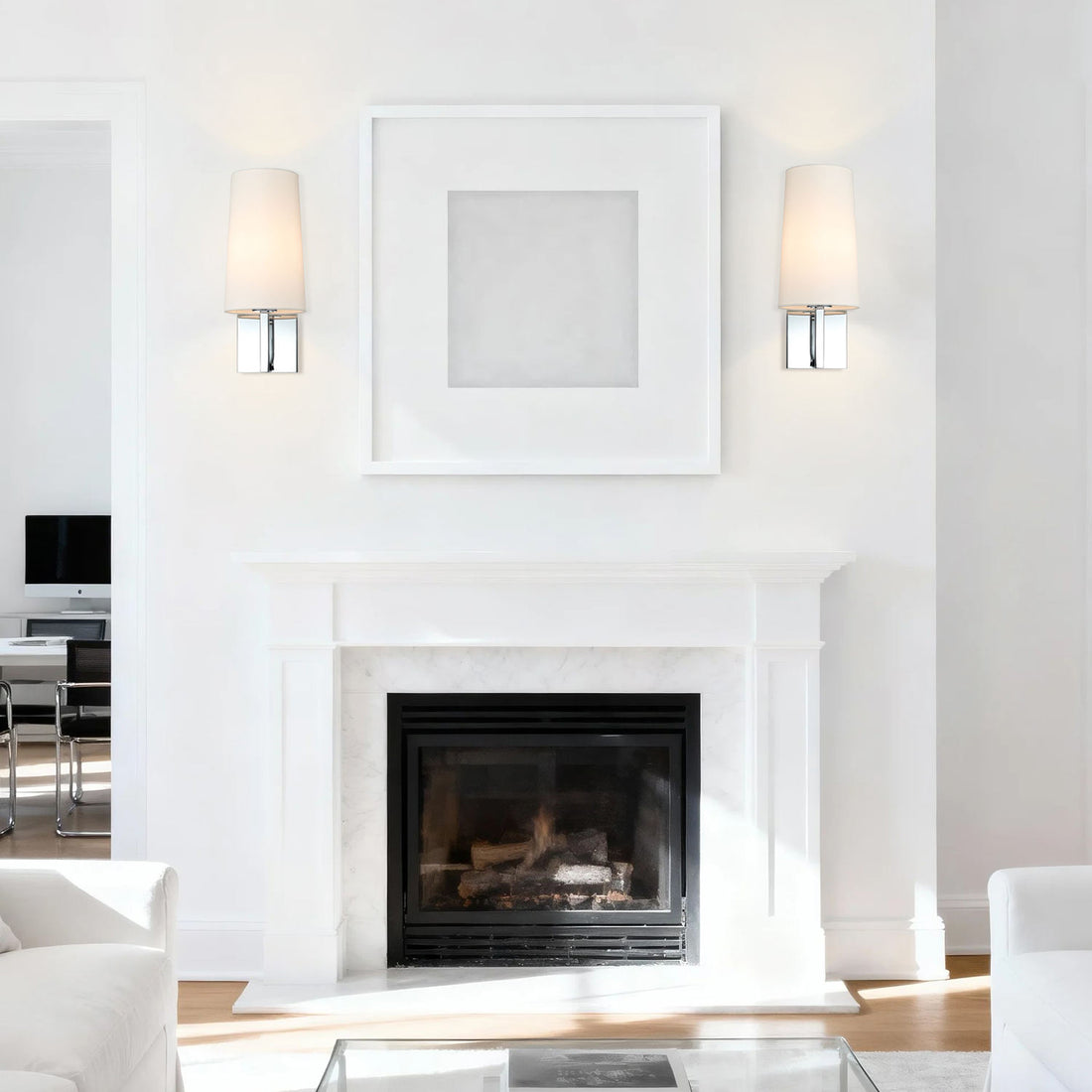 Decor Staircase Hotel Bedside Unique Wall Sconces Wabi Sabi Bedroom Wall Lamp Fabric Shade Wall Light Interior,ETL Certified.(Pack of two).free shipping 60days.