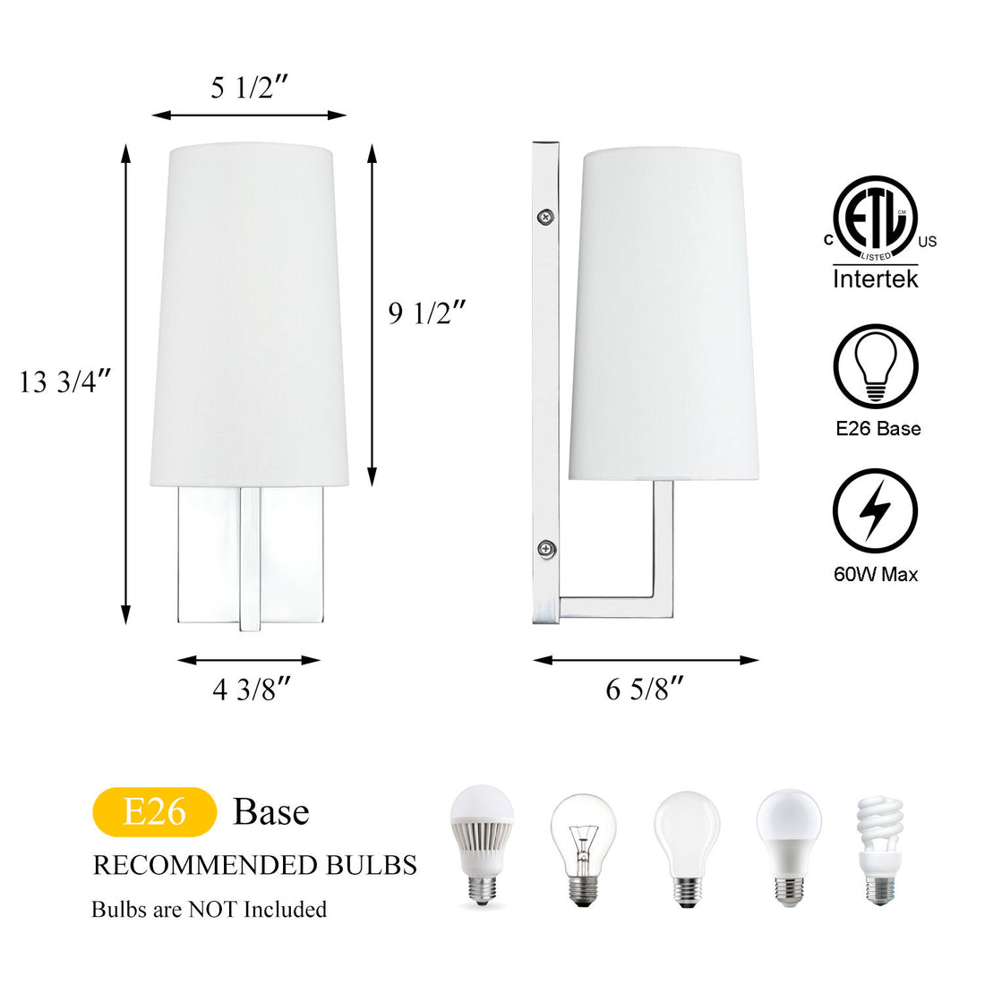 Decor Staircase Hotel Bedside Unique Wall Sconces Wabi Sabi Bedroom Wall Lamp Fabric Shade Wall Light Interior,ETL Certified.(Pack of two).free shipping 60days.