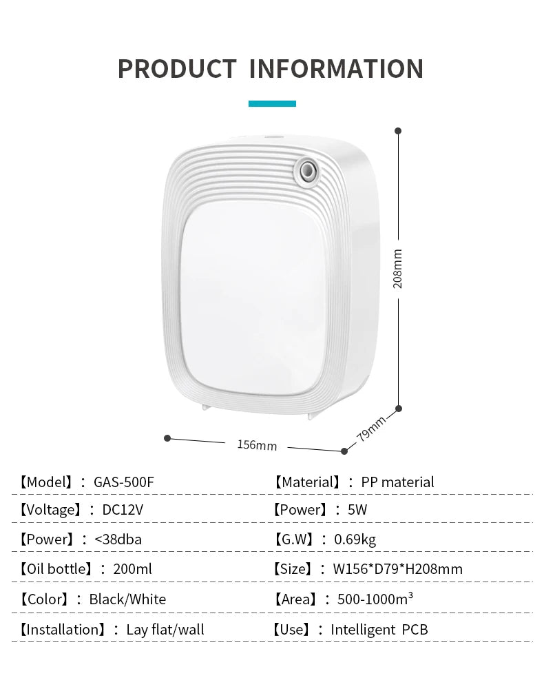 Aroma Fragrance Machine Essential Oil Diffuser UL Listed, Electric Scent Diffuser Tabletop Aroma Fragrance Machine Essential Oil Diffuser ,free shipping delivery 30days.