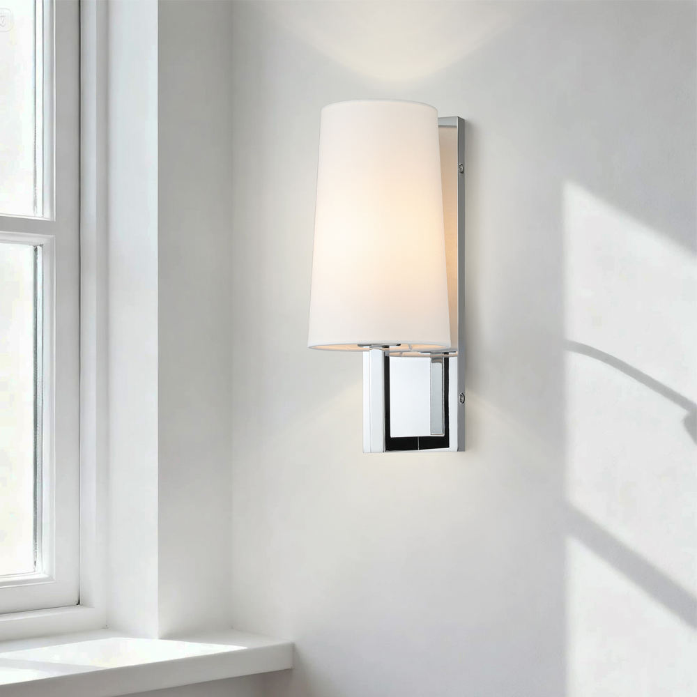 Decor Staircase Hotel Bedside Unique Wall Sconces Wabi Sabi Bedroom Wall Lamp Fabric Shade Wall Light Interior,ETL Certified.(Pack of two).free shipping 60days.