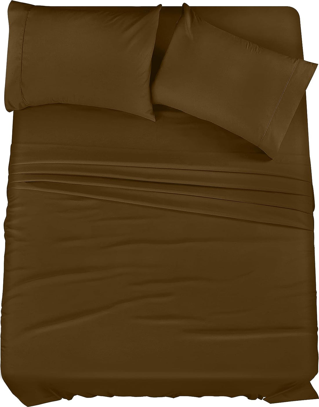 Cymak Bedding Bed Sheet Set - 4 Piece Queen Bedding - Soft Brushed Microfiber Fabric - Shrinkage & Fade Resistant - Easy Care