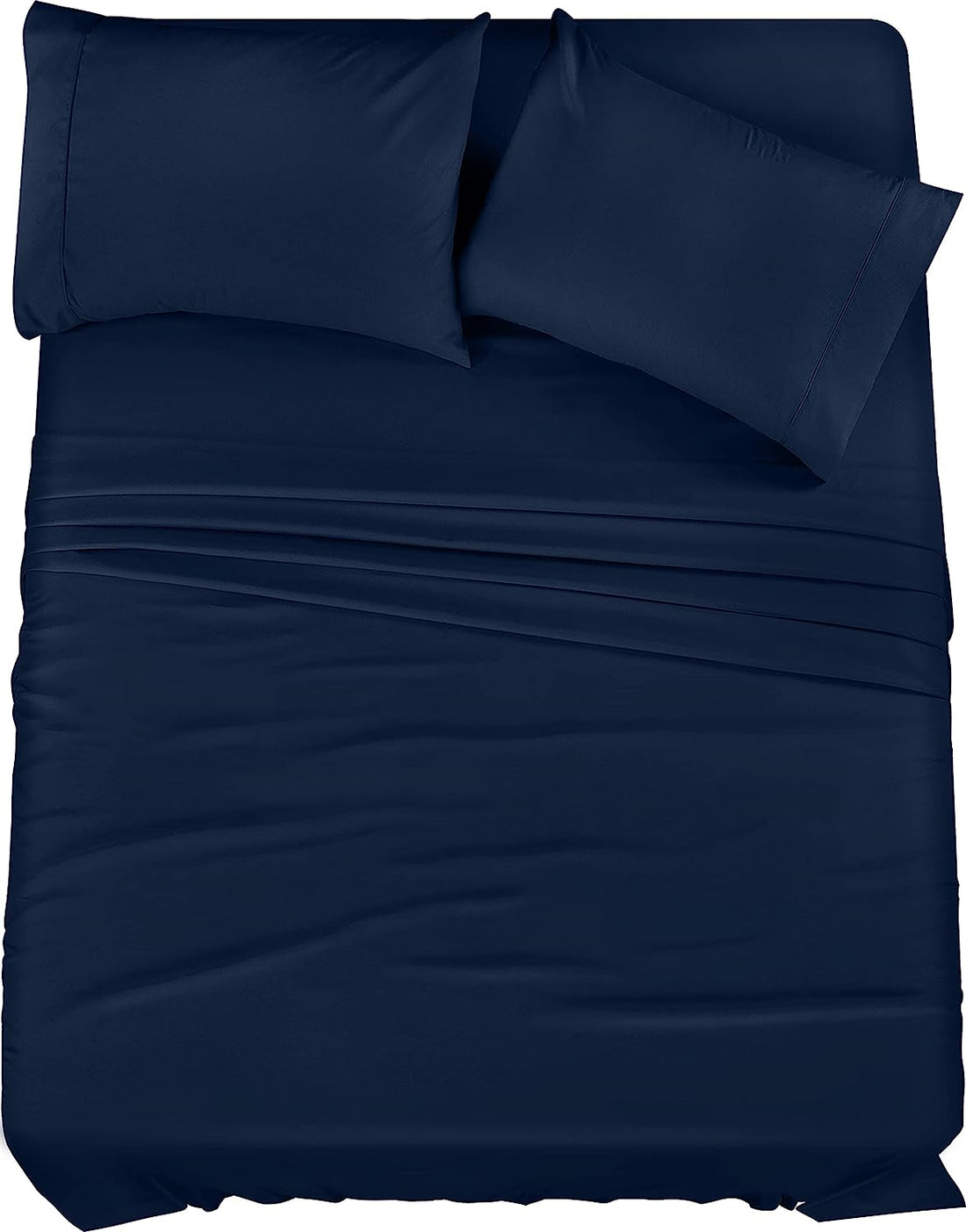 Cymak Bedding Bed Sheet Set - 4 Piece Queen Bedding - Soft Brushed Microfiber Fabric - Shrinkage & Fade Resistant - Easy Care