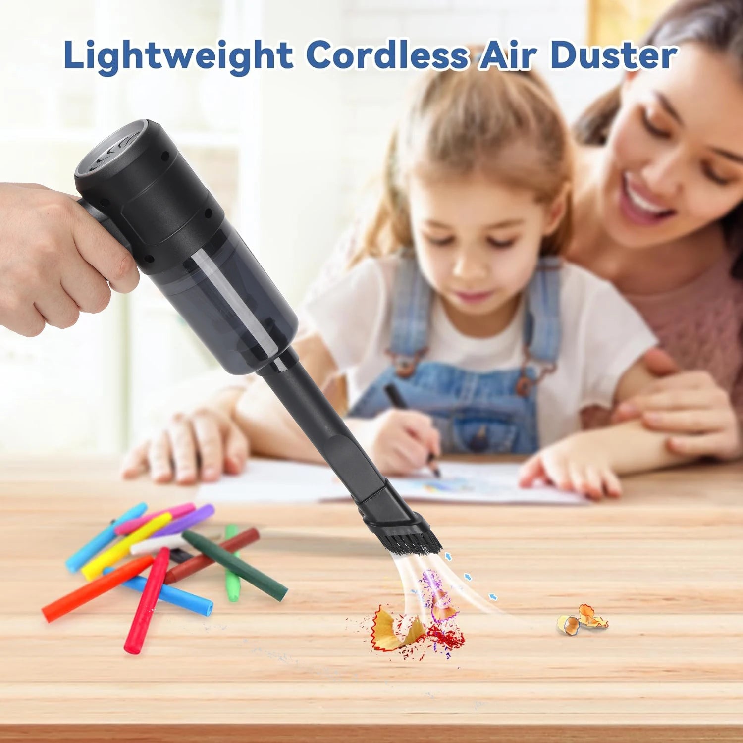 Car vacuum cleaner, small mini handheld portable vacuum cleaner, multifunctional, suitable for various scenarios inside the car,UL Certified, free shipping in three weeks.