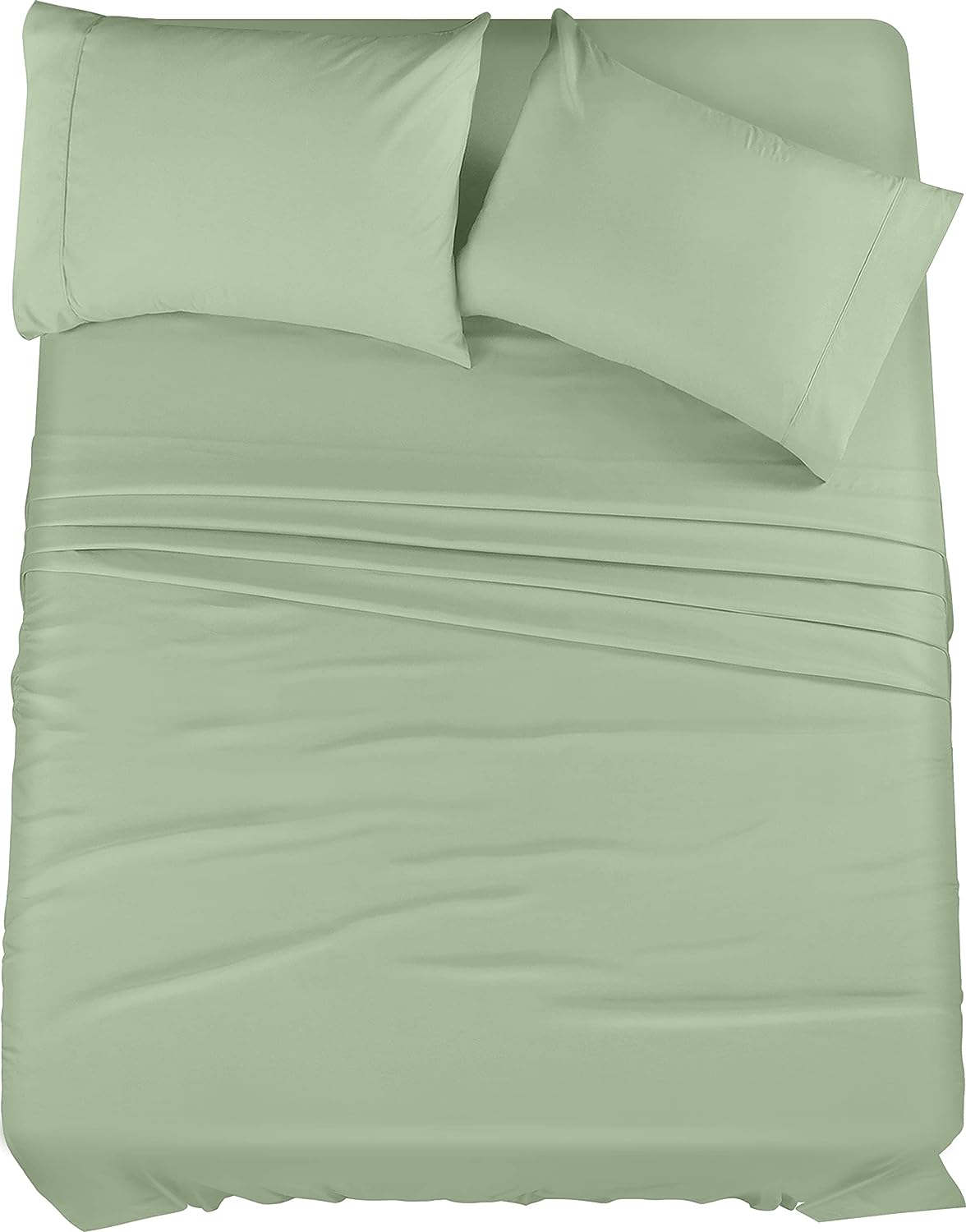 Cymak Bedding Bed Sheet Set - 4 Piece Queen Bedding - Soft Brushed Microfiber Fabric - Shrinkage & Fade Resistant - Easy Care