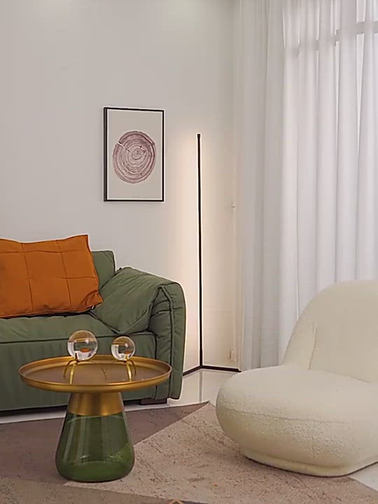 Nordic Modern Home Decorative Remote Controlled Tripod RGB Corner Led Floor lamp - UL Certified
