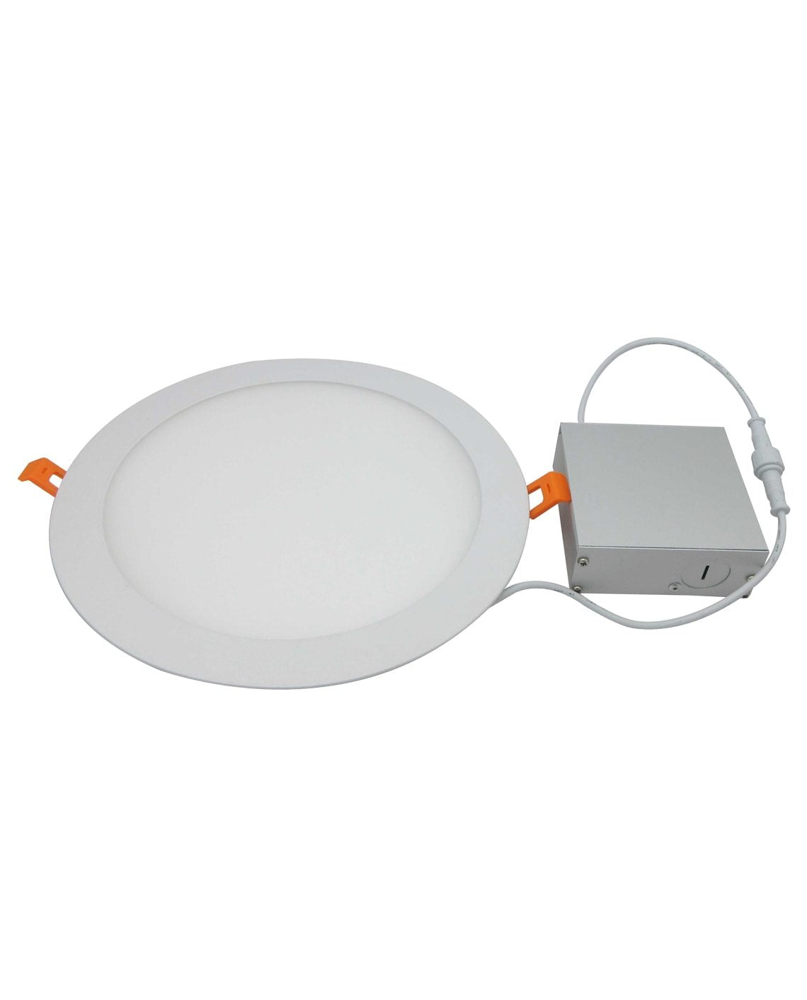 8-Inch Led Slim Panel Downlight 18w 1700lm 100-347v Multi Voltage 3000k/4000l/5000k Cct Adjustable Dimmable CETL & Es