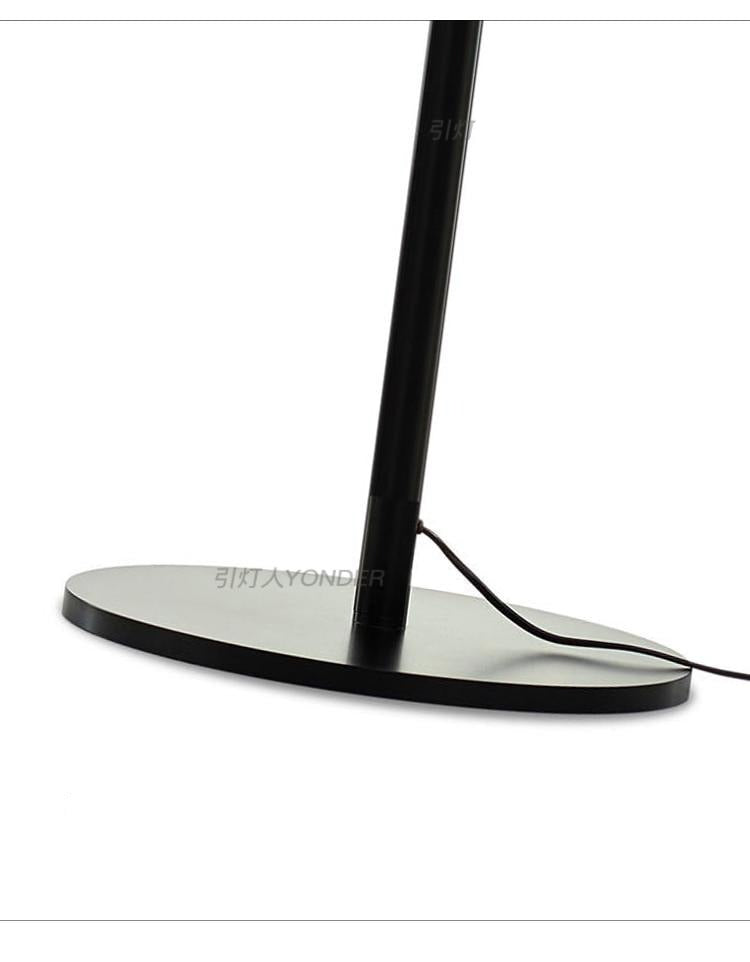 Postmodern LED floor lamp Nordic glass Standing light living room lights study Iron art bedroom hotel lighting.Certification: UL