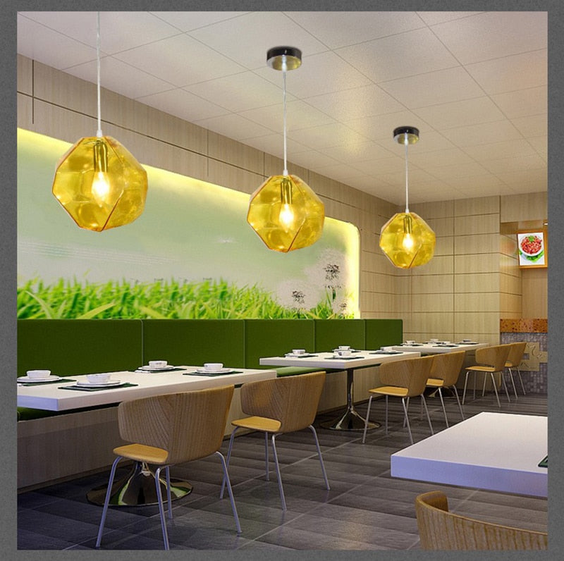 STRAK Nordic Pendant Lights Simple Decore Glass Pendant Lamp Luminaire Restaurant Lighting Fixtures Cafe Study