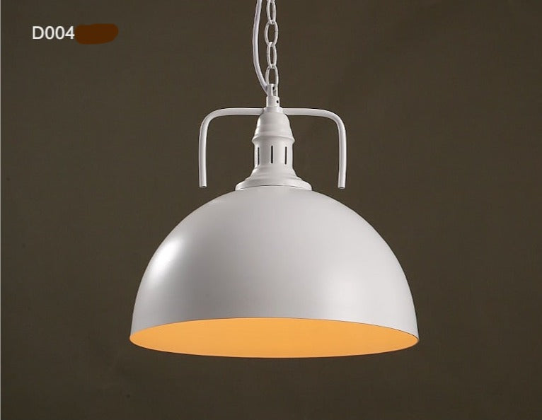 STRAK Loft Pendant Lamps Retro Chandelier Pendant Light Industrial Style Iron Pot Cover Lamp Ul