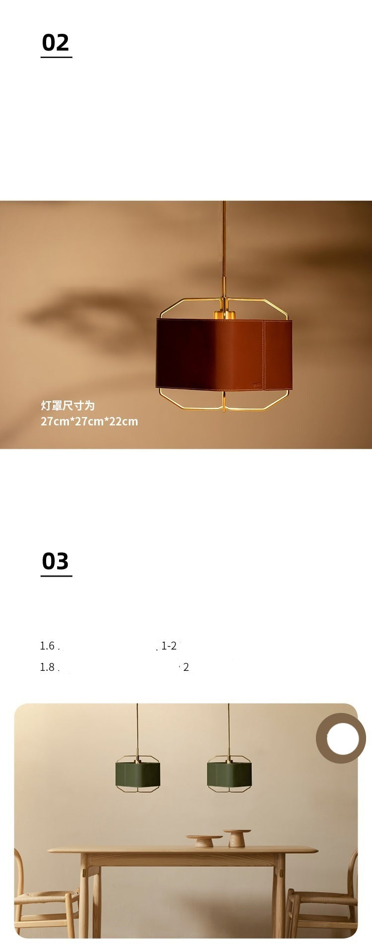 STRAK Classic Square Pendant Lights Dining Square Hanging Lamp Modern Lighting Fixtures Ul