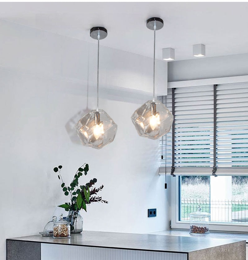 STRAK Nordic Pendant Lights Simple Decore Glass Pendant Lamp Luminaire Restaurant Lighting Fixtures Cafe Study