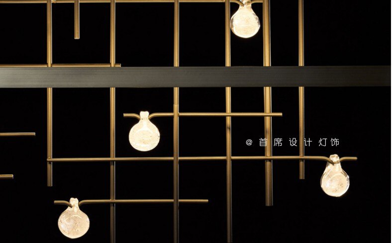 Shop decoration ideas, shopping malls, hanging ornaments in the sky, hanging pieces at the hotel sales office water reception.Certification: UL