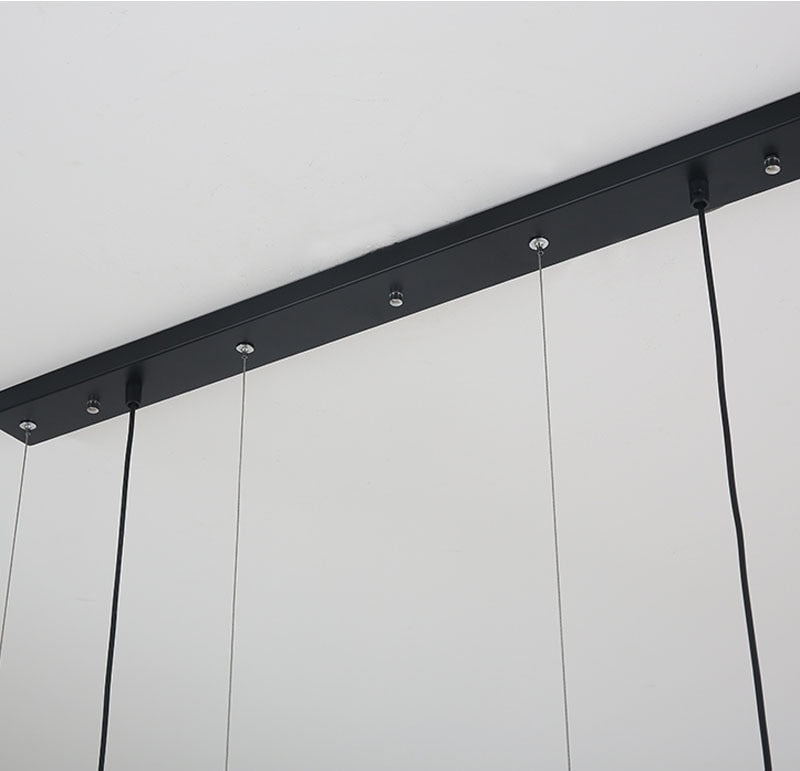 STRAK Brass Pendant Lamp Minimalist Rainbow Pendant Light Modern Creative Led for Dining Ul