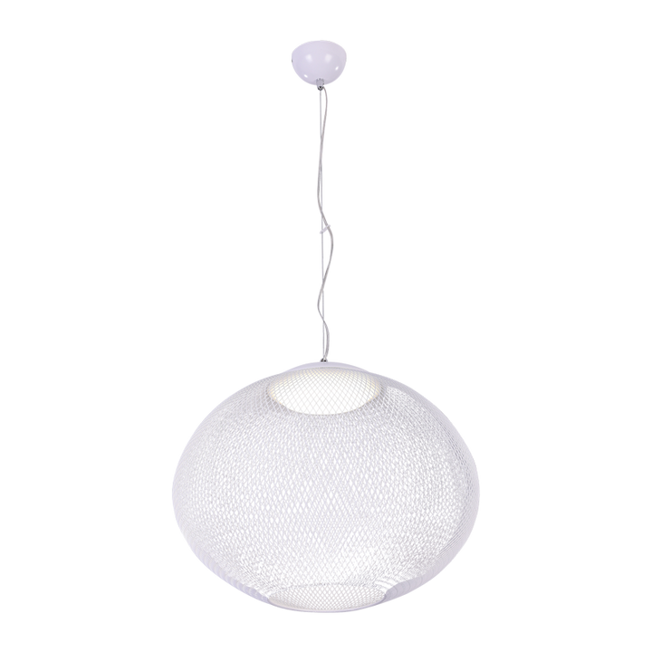 STRAK Cage Pendant Lamp Simple Black & White Remote Control Iron Industrial Lamp Warehouse Lighting Ul