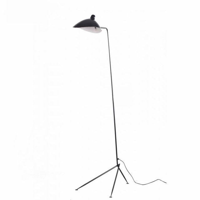 STRAK Design Tripod Floor Lamp Nordic Style Adjustable Indoor Lighting with Chandelier Arm for Loft Industrial Living Room Bedroom Ul