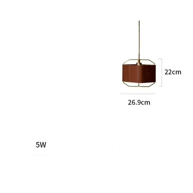 STRAK Classic Square Pendant Lights Dining Square Hanging Lamp Modern Lighting Fixtures Ul