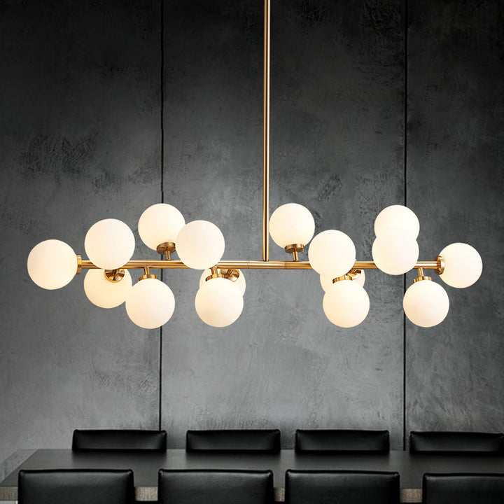 Magic Beans 16 Heads Pendant lighting Art Glass ball Hang lamps Kitchen Dining room decor Led indoor lighting Free Shipping to Canada, delivery 60 days, Certification UL.