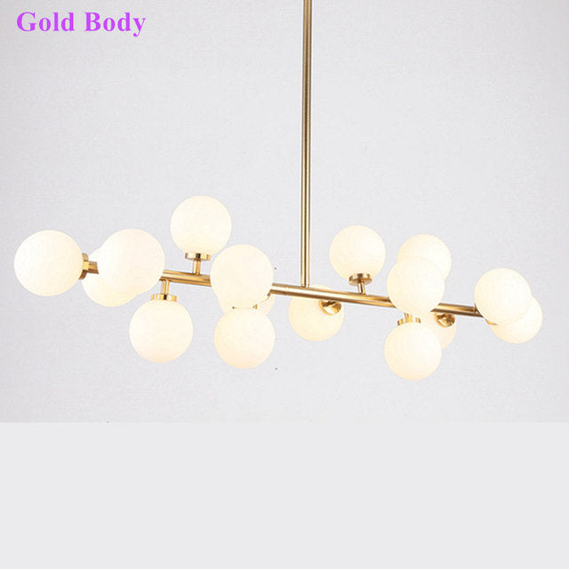 Magic Beans 16 Heads Pendant lighting Art Glass ball Hang lamps Kitchen Dining room decor Led indoor lighting Free Shipping to Canada, delivery 60 days, Certification UL.