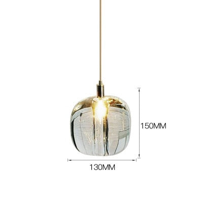 STRAK Nordic Pendant Lights Creative Decore Crystal Led Lamp Suspension Luminaire Restaurant Indoor Lighting Fixtures Ul