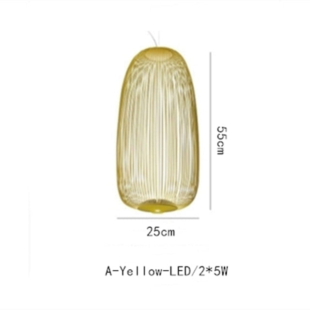 STRAK Bird Cage Pendant Lamp Nordic Design Home Decor Iron Industrial Lamp Warehouse Lighting Fixture Ul