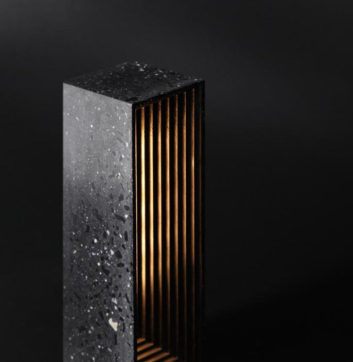 Nordic INS Designer Cement Table Lamp Cement Art Decor Bedroom Night Lamp as Gift Club  Comfortable Living Room Coffee Parlor.Certification: UL