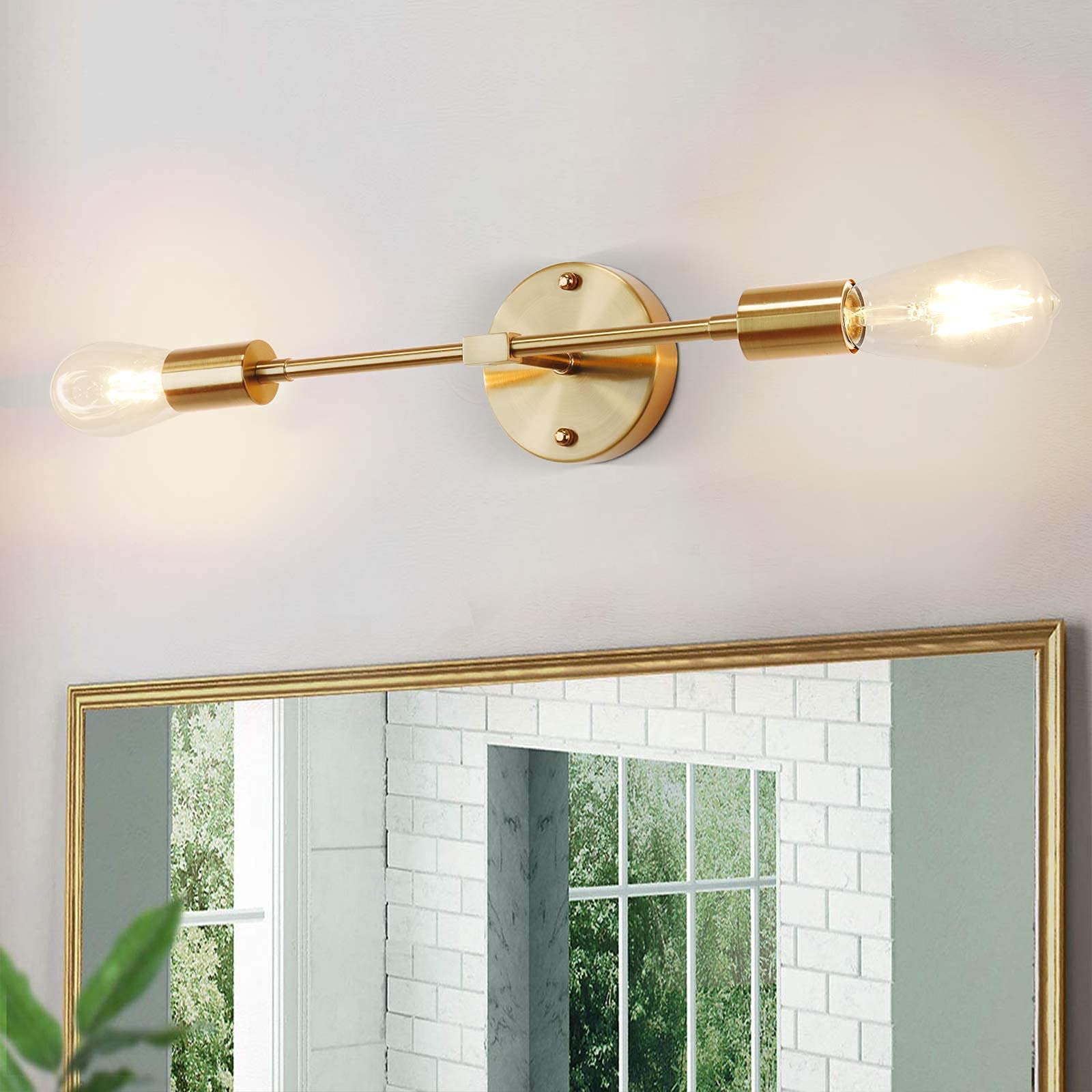 Wall Sconce E27 Ceiling Lamp Bedside Lighting Vintage Two Arm 2 Double Heads Bathroom Mirror Vanity