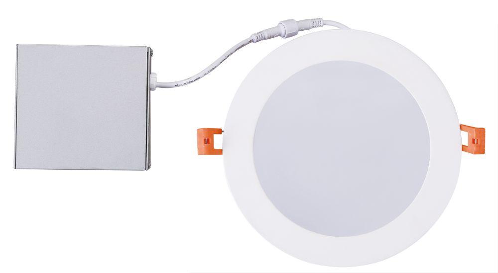 STRAK Led, 6-Inch Round Slim Panel, Warm White 3000k, Dimmable (2pack)